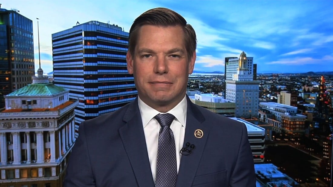 Eric Swalwell Gets in Face of Marjorie Taylor Greene Staffer Over Mask Comment, “You Don’t Tell Me What to F***ing Do!”