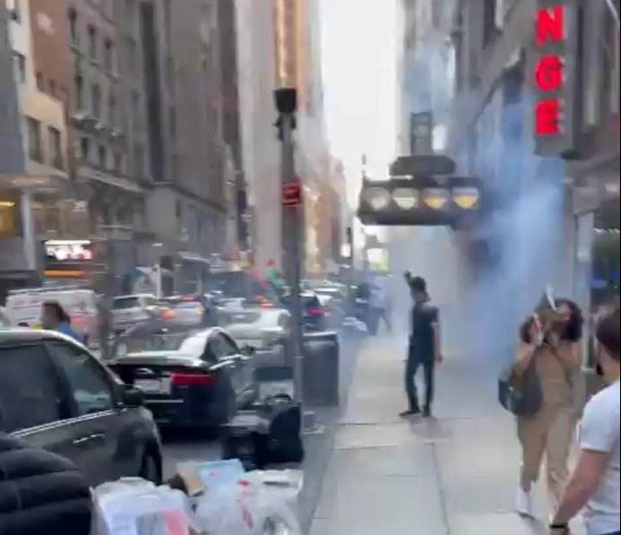 Palestinians Hurl Firebomb at Jews in New York City (Video)