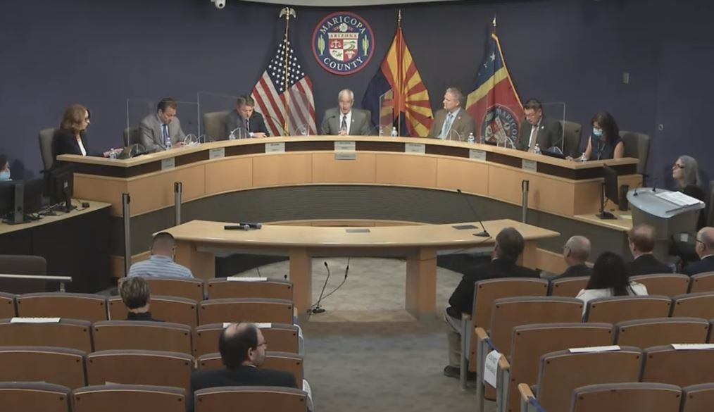 Live-Stream Video: Panicked Maricopa County Board of Supervisors Hold Monday Meeting Before Tuesday’s Senate Grilling — Starting at 4 PM ET