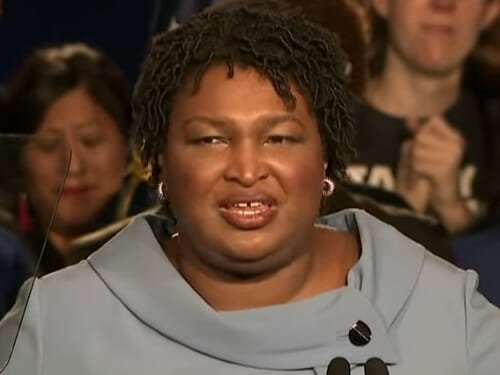 Stacey Abrams Texting Arizonans To Pass the S.1 Legislation that Gives Democrats More Ability to Cheat