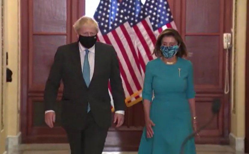 Pelosi Brags to UK’s Boris Johnson About Her Father – Forgets to Mention He Was Investigated for Connections to the Mob