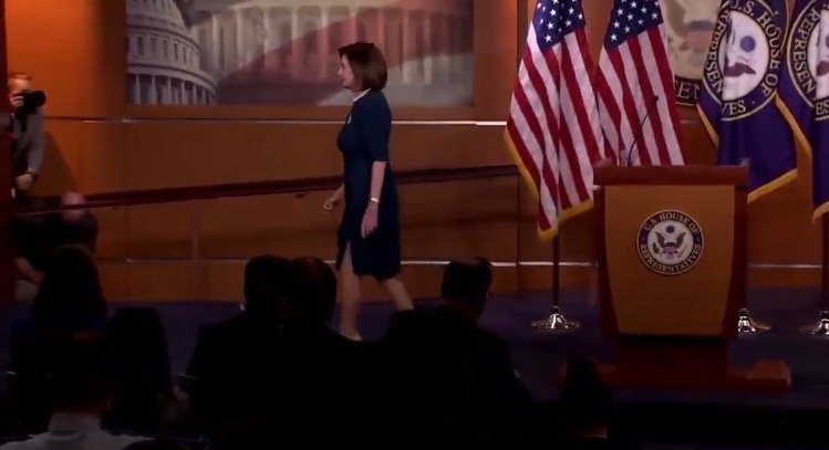 “Are You Holding an Infrastructure Vote Today?” – Pelosi Flees Podium as Reporters Press Her on Democrats in Chaos (VIDEO)