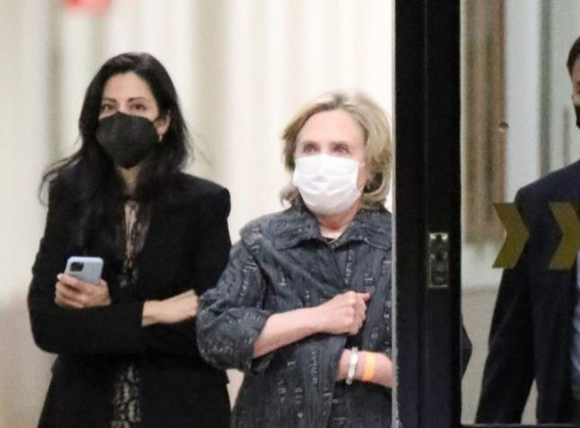 Hillary Clinton and Huma Seen Leaving California Hospital Where Bill Clinton Is Suffering in ICU