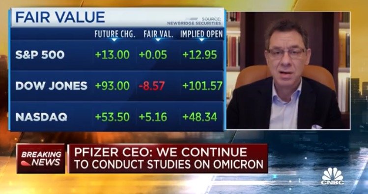 “I Think We Will Need a Fourth Dose” – Pfizer CEO Says 4th Covid Jab May Be Needed Sooner Than Expected (VIDEO)