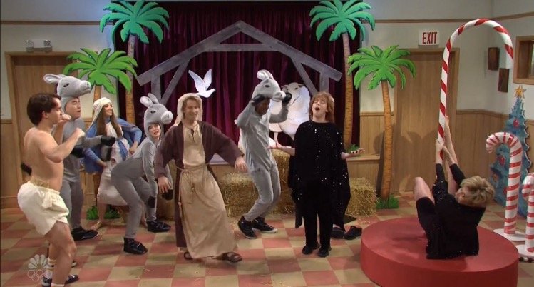 SNL “Hip-Hop Nativity” Skit Shows “Baby Jesus” Twerking – Mary as a Stripper and “Baby Daddy” Joseph with a “Pimp Walk” (VIDEO)