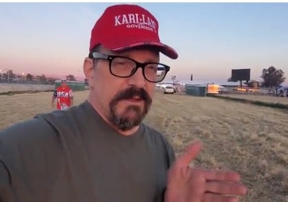 VIDEO: Patriots Turn Out for Trump Rally 24 Hours Early in Florence, Arizona