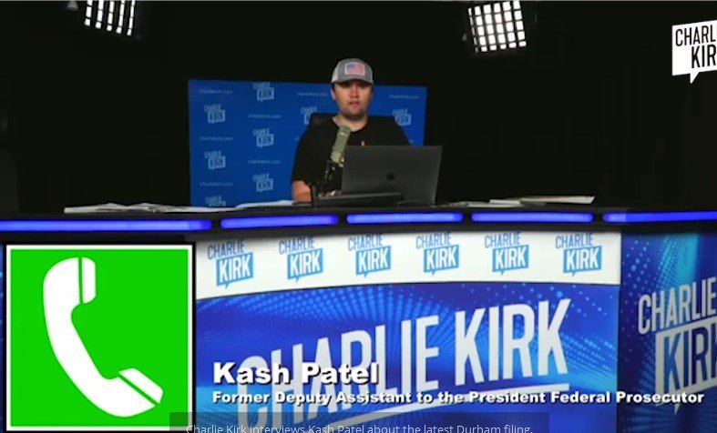 “In My Estimation, the NSA and Intelligence Community Worked with Hillary Clinton Campaign to Surveil a Sitting President” – Kash Patel on Charlie Kirk (VIDEO)