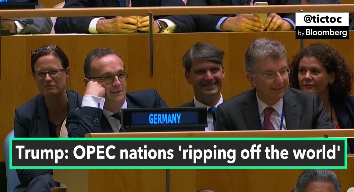 TRUMP IS RIGHT AGAIN: German UN Delegation Laughed at President Trump When He Warned Them of Reliance on Russian Oil (VIDEO)