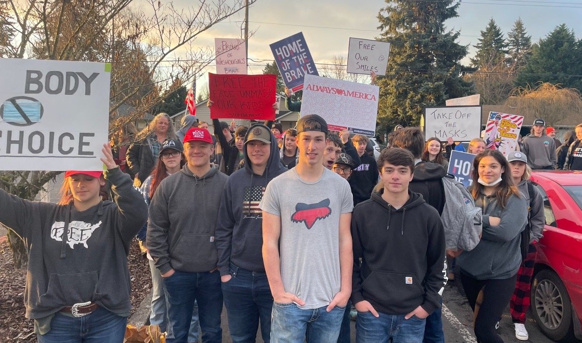“We’re Done Wearing Masks” Brave Students Across Washington State
