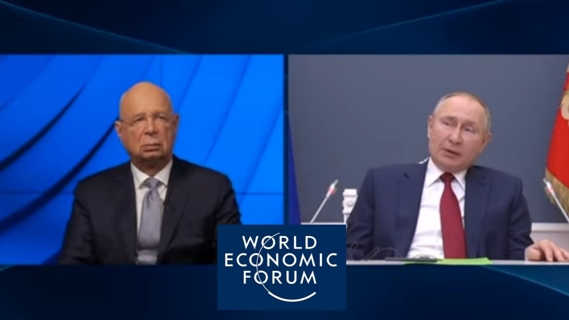 Klaus Schwab’s ‘World Economic Forum’ Cuts Off “All Relations” With Russia, Scrubs Putin From WEF Website