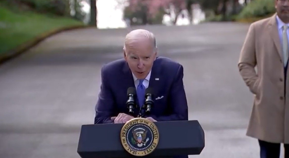 Biden Does His Creepy Whisper Thing Again… Then Starts Shouting in Earth Day Remarks (VIDEO)