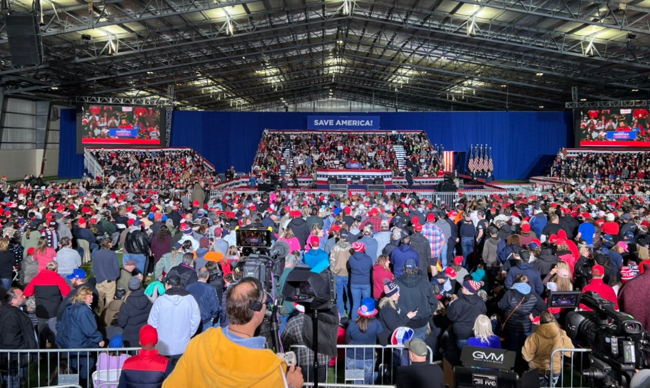 LIVE-STREAM VIDEO: President Trump To Deliver Remarks in Washington Township, Michigan At 7 PM ET – THOUSANDS Turn Out To See America First President