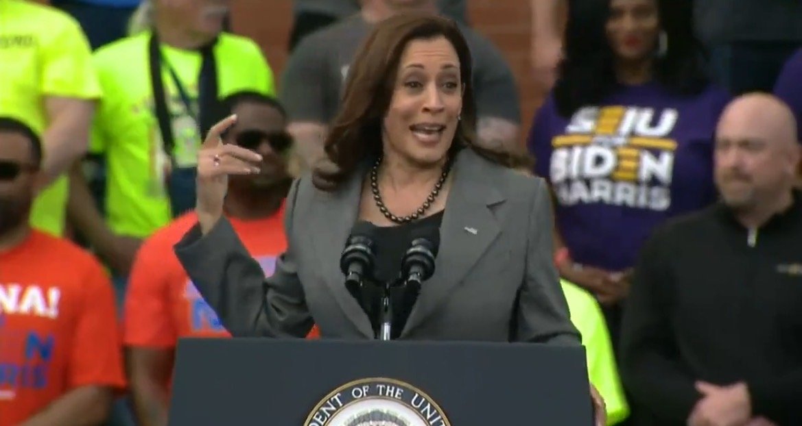 WTH? Kamala Harris Affects Bizarre Accent in Remarks to Labor Union in South Philly (VIDEO)