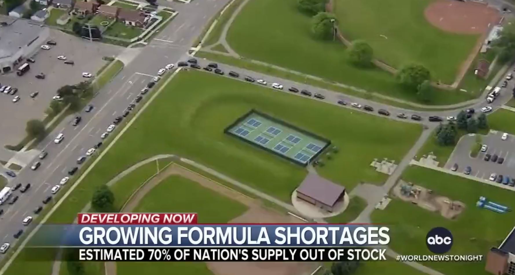 UPDATE: Mile-Long Line of Cars to Pick Up Baby Formula in Michigan as Biden’s Baby Formula Crisis Continues (Video)