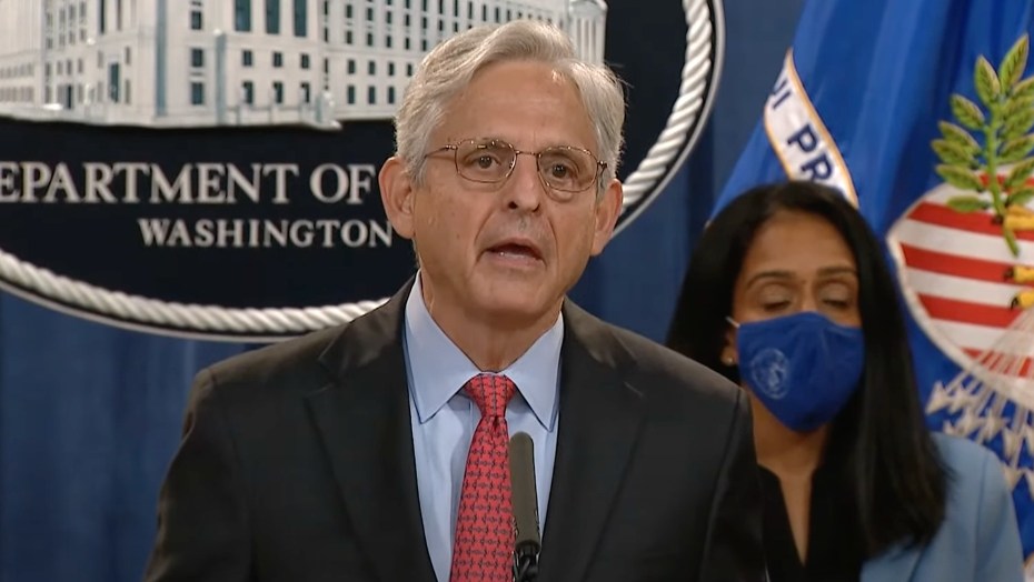 Image: Merrick Garland launches legal insurrection against the United States…