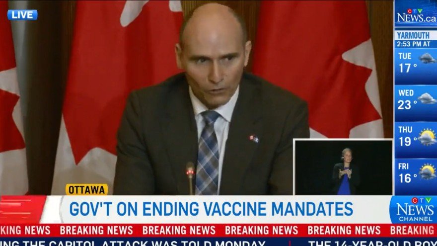WATCH: Canada Makes 3 Jabs The New ‘Fully Vaccinated’ Standard, Saying ‘Two Doses Doesn’t Work Anymore’