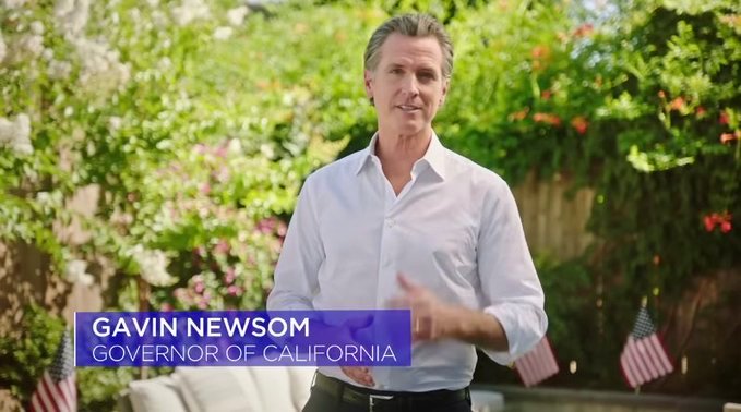 California Governor Gavin Newsom Runs Campaign Ad–in Florida; First Shot in 2024 Presidential Campaign?