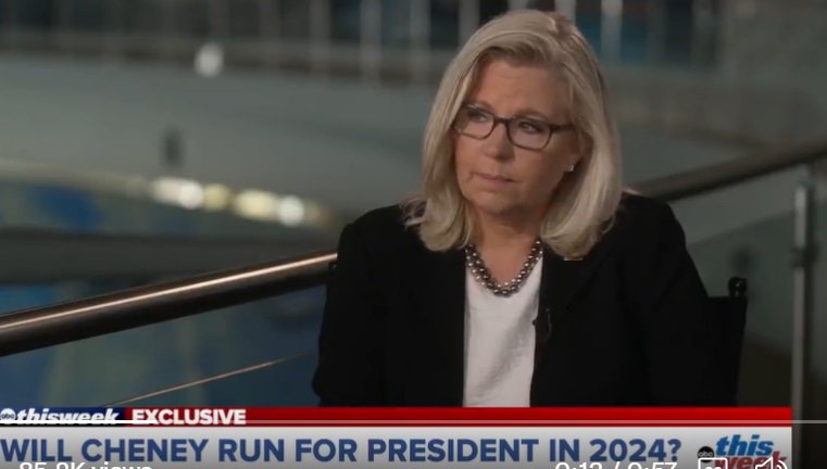 Crazy Liz Cheney Says She Has NOT Ruled Out Running for President in 2024 to Protect “the Nation from Donald Trump”