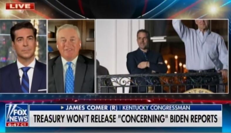 GOP Lawmaker: Biden Family Has More Suspicious Activity Reports from Banks than Any Family EVER in the History of the United States (VIDEO)
