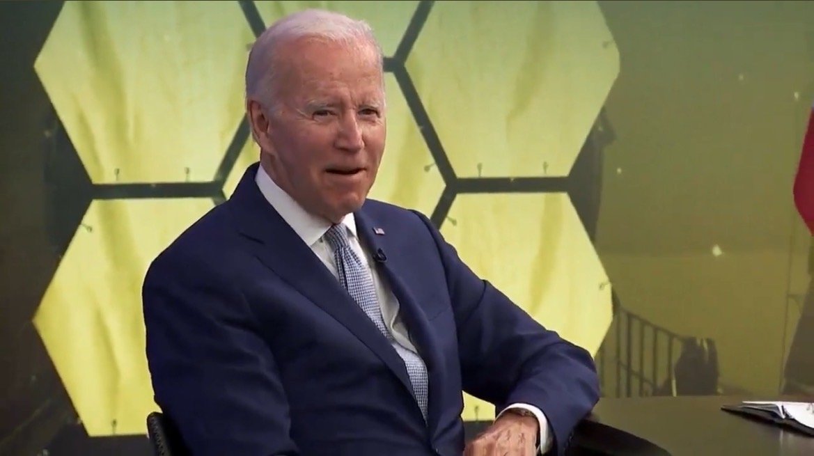 Joe Biden, Mouth Agape, Mumbles Bizarre Jab at the Press after NASA Reveals New Images of Universe From Webb Space Telescope (VIDEO)