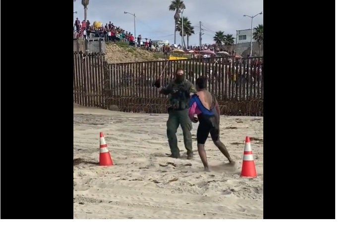 Biden’s FBI Investigating Border Patrol Agents Arrest of Criminals on SoCal Beach While Crowd in Mexico Cheers (VIDEO)