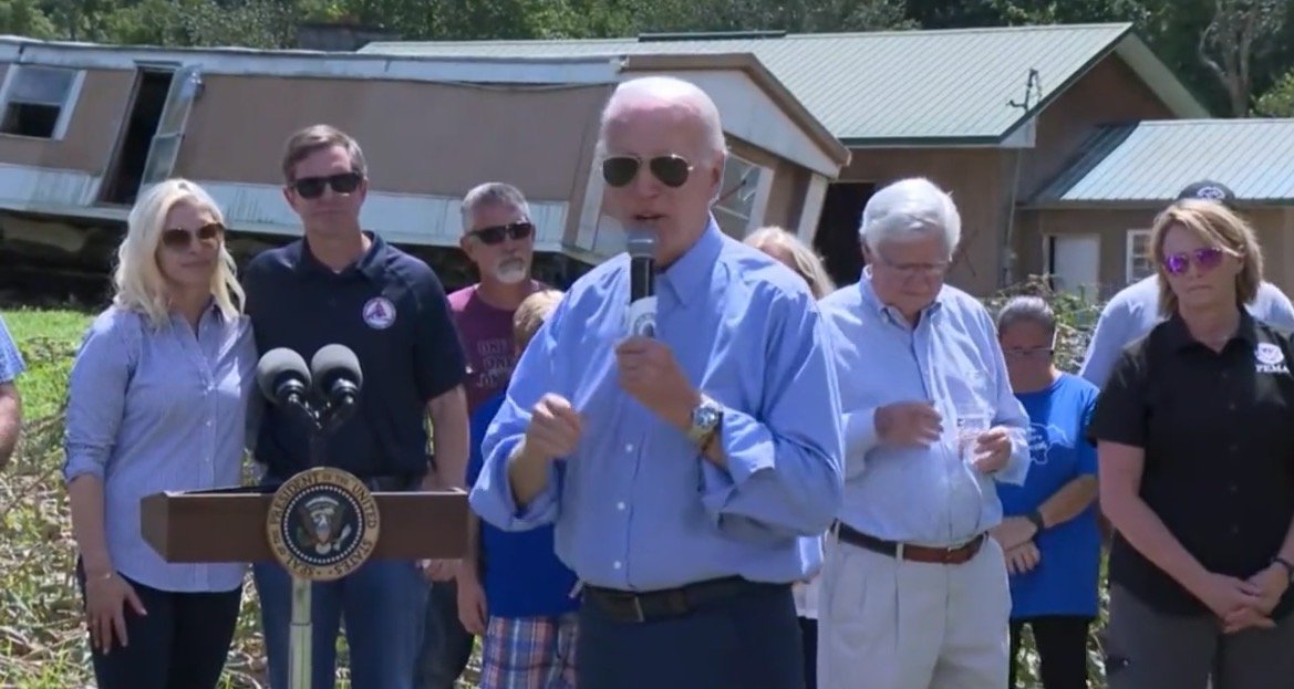 Joe Biden in Kentucky: “The Weather May be Beyond Our Control For Now, But It’s Not Beyond Our Control” (VIDEO)