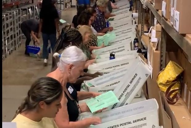 Lawless Maricopa County STALLS with Release of Primary Election Results for 14 Hours! — Tweets Out “Why Aren’t 100% of Ballots Counted Yet? – Because We Follow the Law”