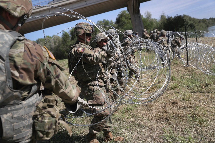 Image: National Guardsman posted along harrowing US-Mexico border says Biden’s policies are endangering Americans more than ever