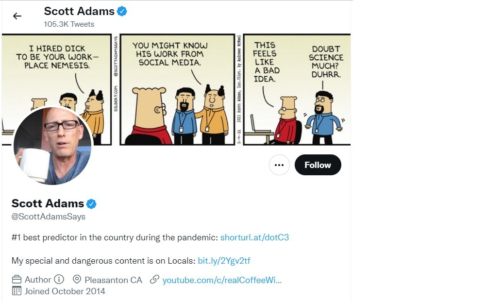 Dilbert Cartoon Cancelled from 77 Newspapers After Incorporating Anti-Woke Plotlines