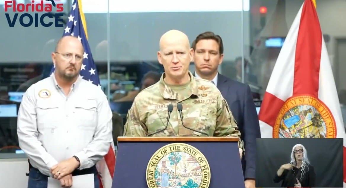 Florida National Guard General: We Will Be Activating Unvaccinated Service Members in Response to Hurricane Ian (VIDEO)