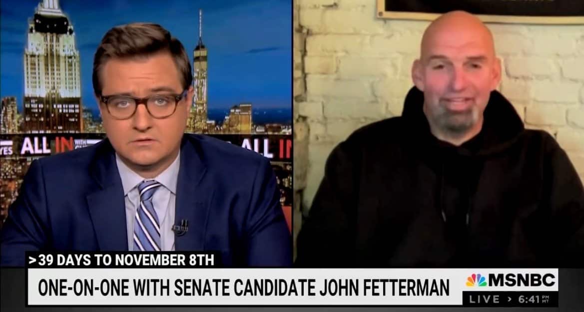“It’s Not About Kicking Balls in the Authority Or Anything” – John Fetterman When Asked How He’s Doing (VIDEO)