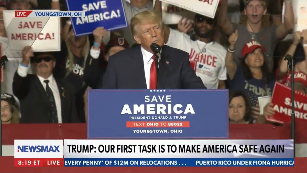 President Trump Calls for Death Penalty for Drug Dealers and Human Traffickers During Ohio Rally (VIDEO)