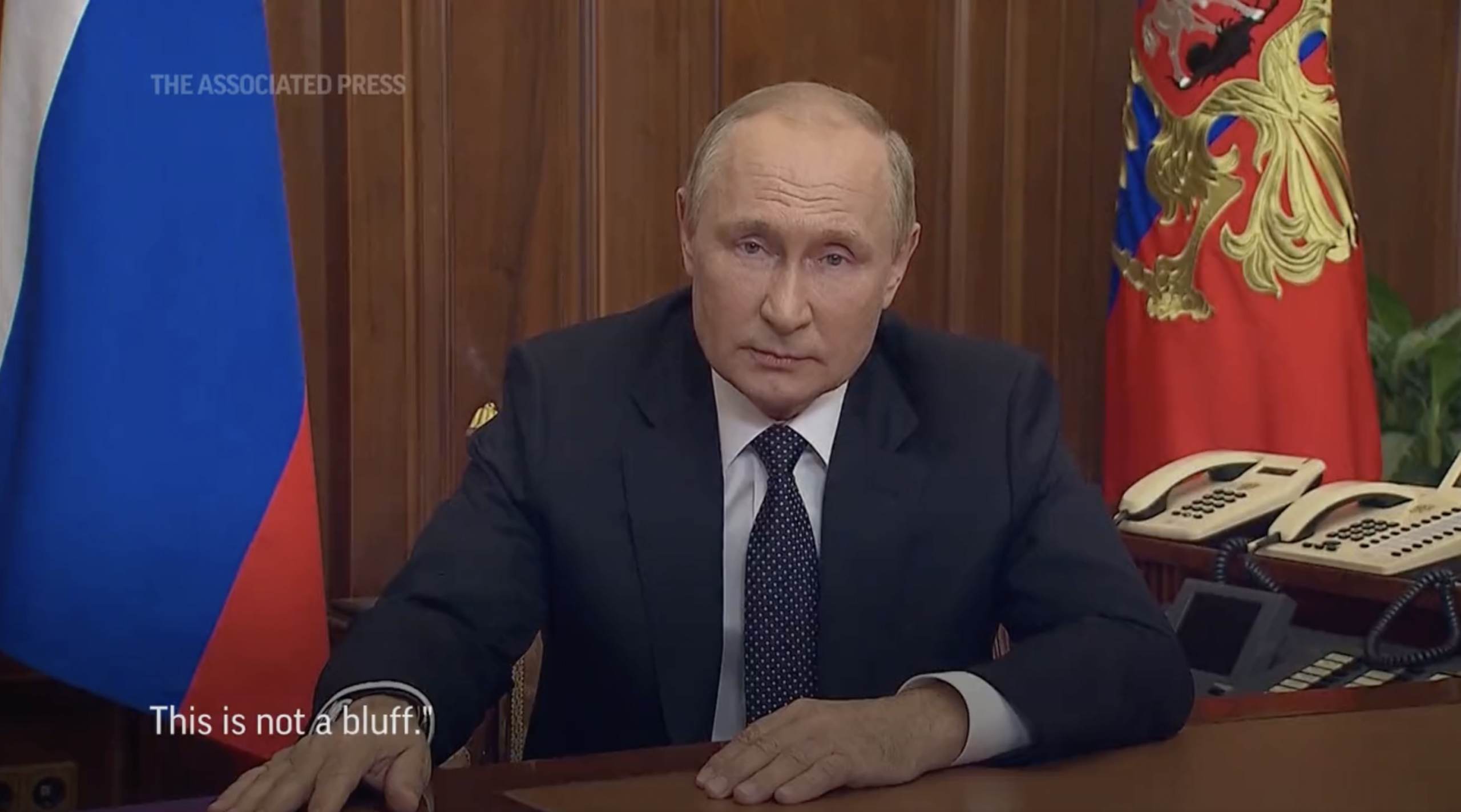Putin Warns West – His Nuclear Threat “Is Not a Bluff” (VIDEO)