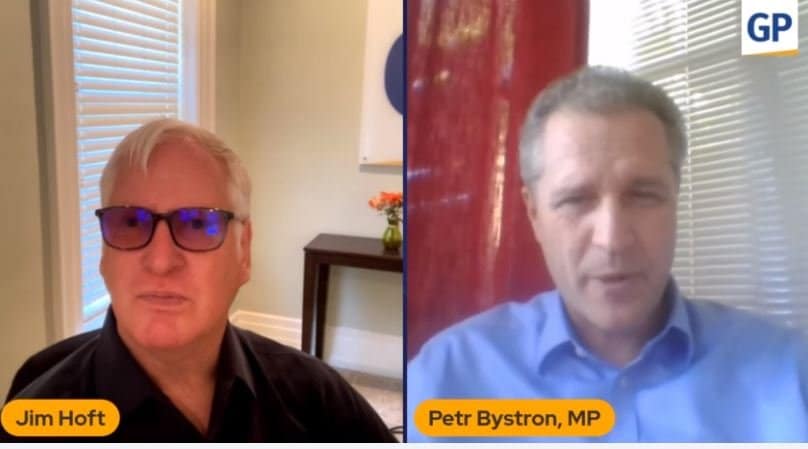 EXCLUSIVE: German MP Petr Bystron Joins TGP’s Jim Hoft Following MASSIVE RALLY in Prague Against Globalist Elites – The People Are Rising! (VIDEO)