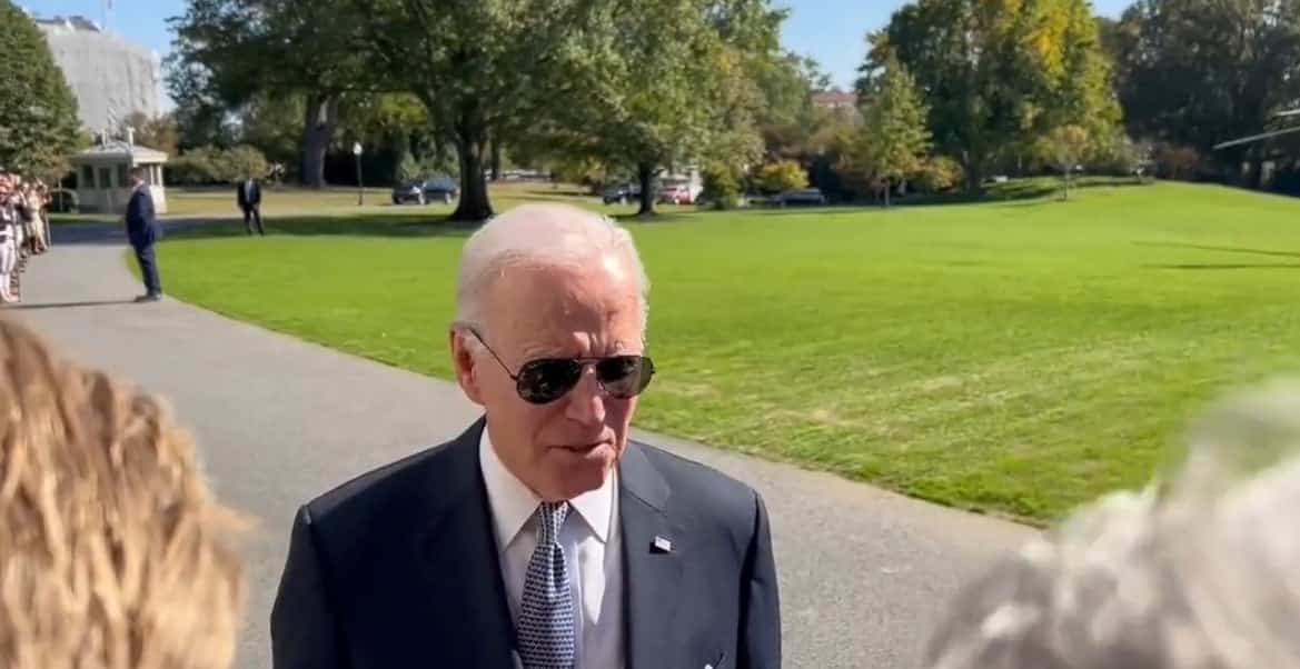 Joe Biden as He Departs for Another Weekend Vacation in Delaware: Democrats “Have a Great Record” On Crime (VIDEO)