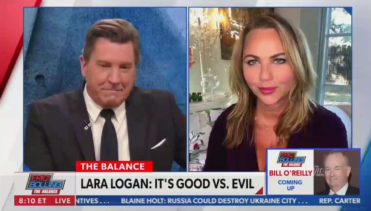 Lara Logan Banned from Newsmax for Arguing Good Defeats Evil, Satan Will Not Win, Globalists Want Us Eating Bugs While They Dine on Blood of Children (VIDEO)