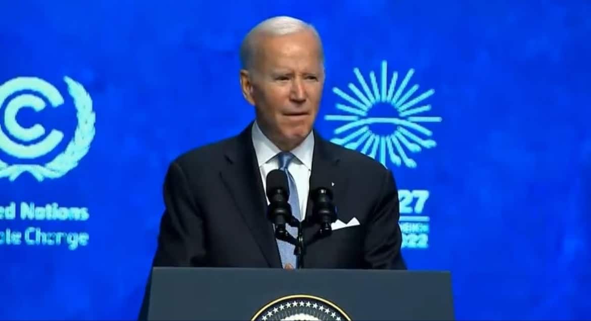 Biden Interrupted by Howling Attendees at Climate Change Conference in Egypt (VIDEO)