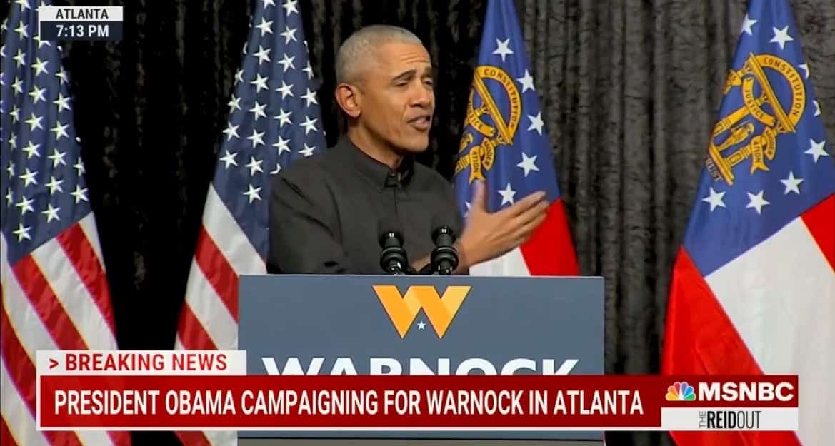 Is He Talking About Joe Biden? Barack Obama Takes Shot at ‘Crazy Uncle Joe’ While Campaigning For Warnock (VIDEO)