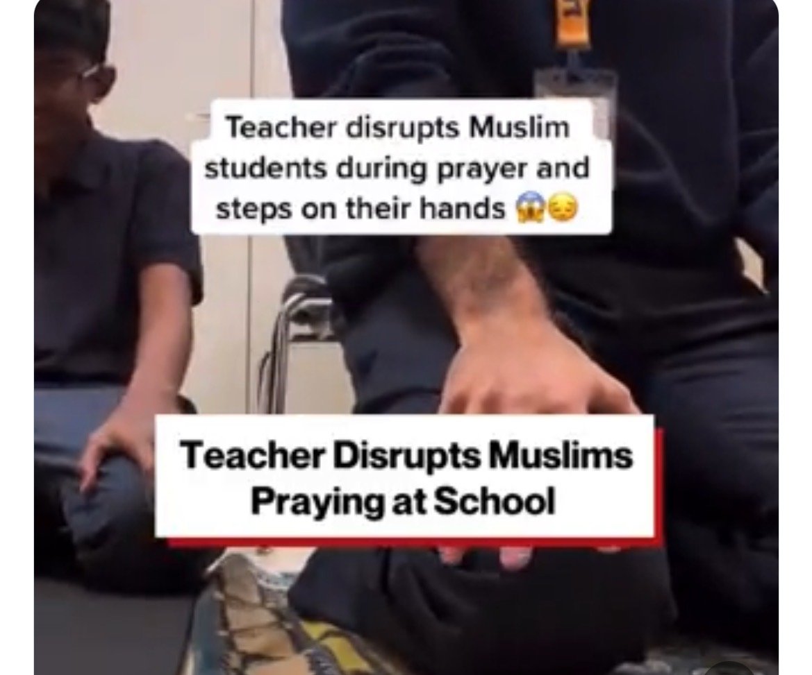 Florida Teacher Fired For Interrupting Muslim Student Prayers in Her Office (VIDEO)