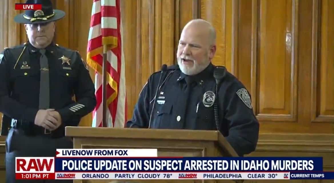 WATCH LIVE: Moscow Police Hold Press Conference on Arrest of Quadruple Murder Suspect Bryan Kohberger – 1 PM PST