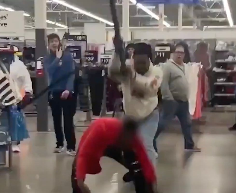 Knife-Wielding Man Threatening Shoppers at SC Walmart Taken Down by Veteran