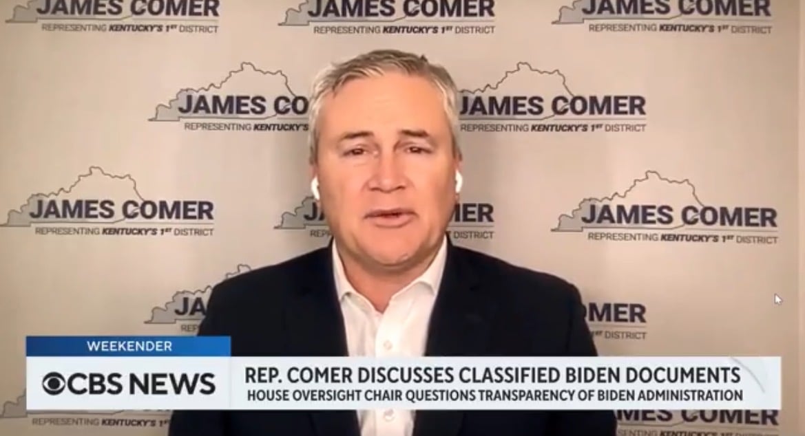 COVER UP: House Oversight Chair James Comer Says National Archives is Ignoring His Request For Records – Subpoenas Are On the Table (VIDEO)