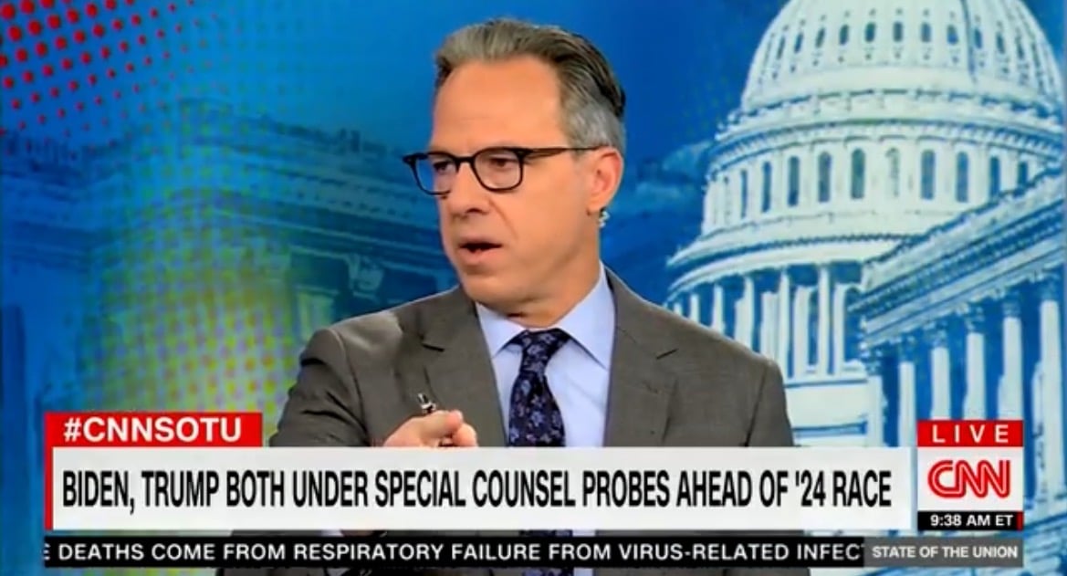 “That Does Not Look Like What a Secure Location Would Be” – CNN’s Jake Tapper on Biden Storing Classified Documents in His Garage (VIDEO)