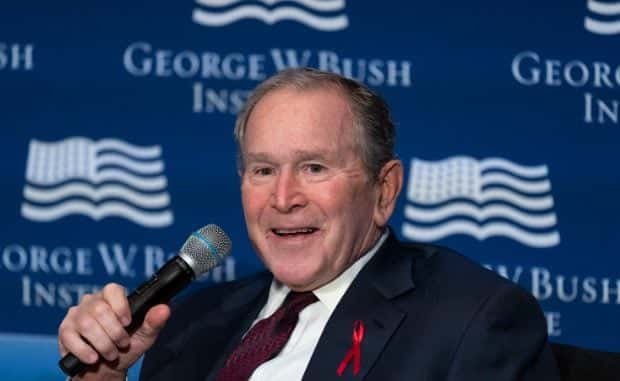 President GW Bush Celebrates 20 Years of AIDS Work in Africa with Nancy Pelosi, Tony Blinken and Bill Gates