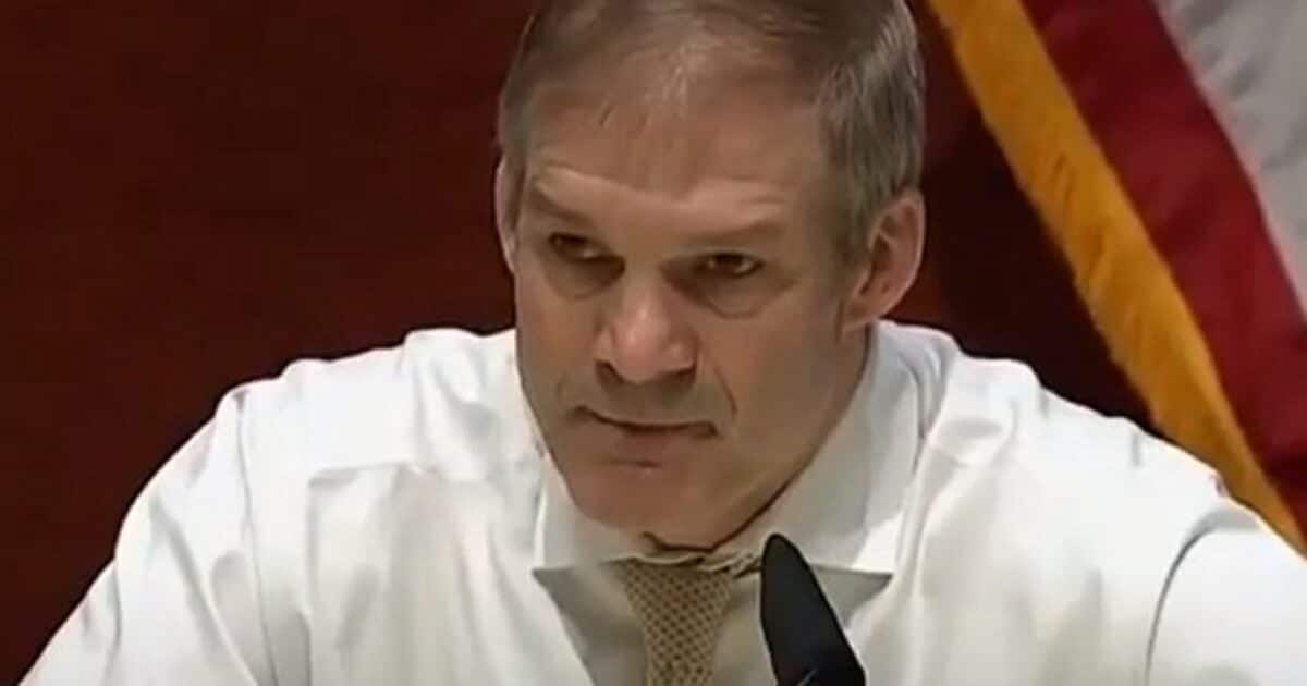 Rep. Jim Jordan Asks Why DOJ Hasn’t Appointed a Special Counsel for Hunter Biden