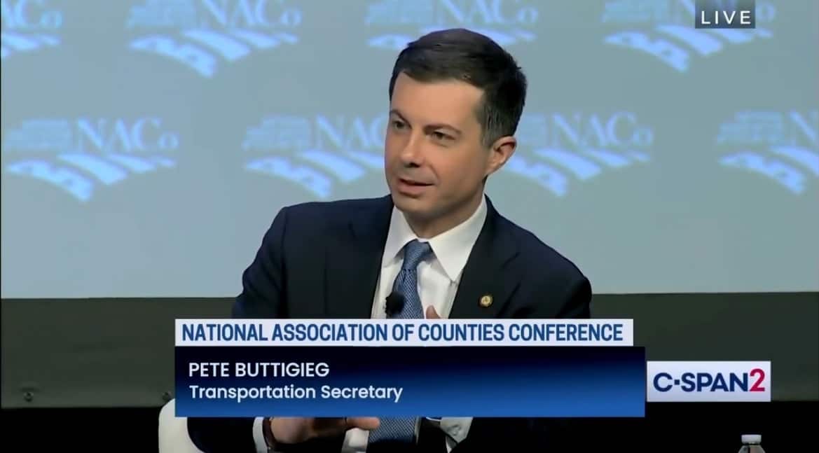 Pete Buttigieg Doesn’t Mention Ohio Derailment at Conference, But Finds Time to Say There Are Too Many White People Who Work in Construction (VIDEO)