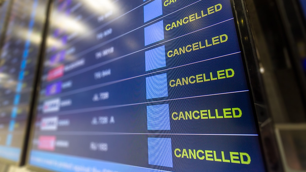 Image: Thousands of flights canceled and delayed as massive winter storm engulfs America