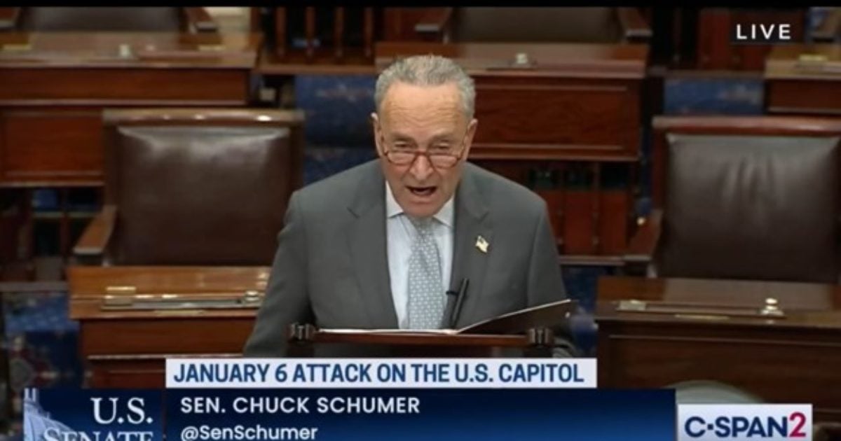 “Tell Tucker Carlson Not to Run a Second Segment of Lies!” – Anti-Free Speech Activist Chuck Schumer MELTS DOWN on Senate Floor after Release of Monday’s J6 Tapes (VIDEO)