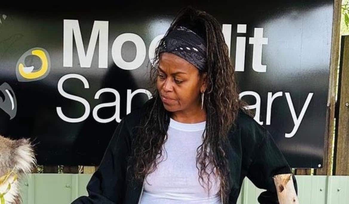 Michelle Obama Looks Disheveled in Baggy Clothes in Australia