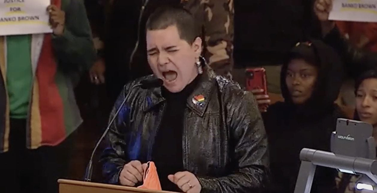 Unhinged Trans Activist Shrieks for Almost a Minute at San Francisco Board of Supervisors Meeting “I Hate You!”